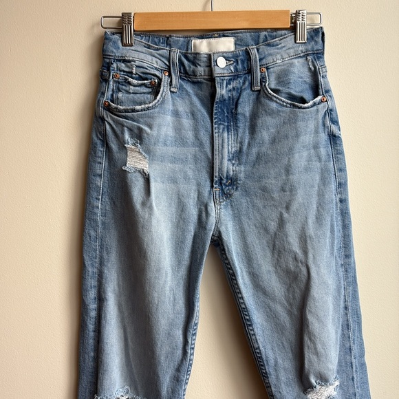 Mother Superior High Waisted Rider Skimp Jeans - Picture 2 of 6